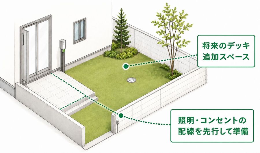 将来を見据えた設計のイメージ